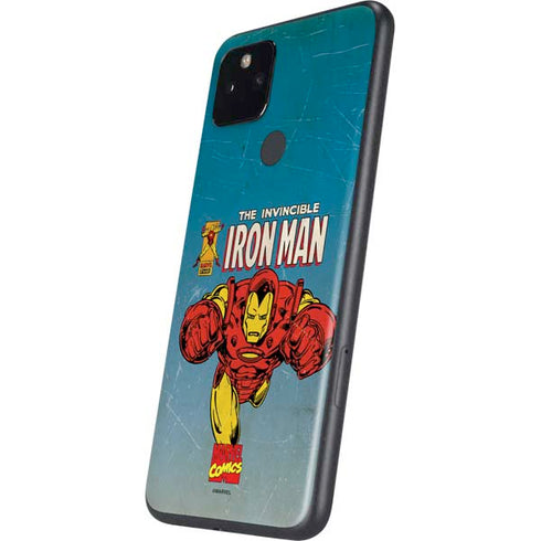 Marvel Classic Comics The Invincible Iron Man Google Pixel 5a Skin